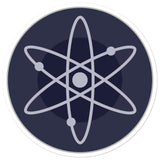 Cosmos (ATOM) Bubble-free stickers