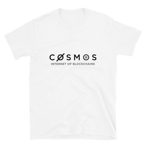 Cosmos (ATOM) Wordmark & Atom Short-Sleeve Unisex T-Shirt
