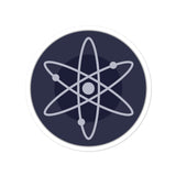 Cosmos (ATOM) Bubble-free stickers