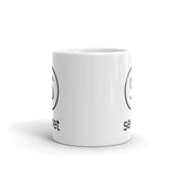 Secret (SCRT) White glossy mug
